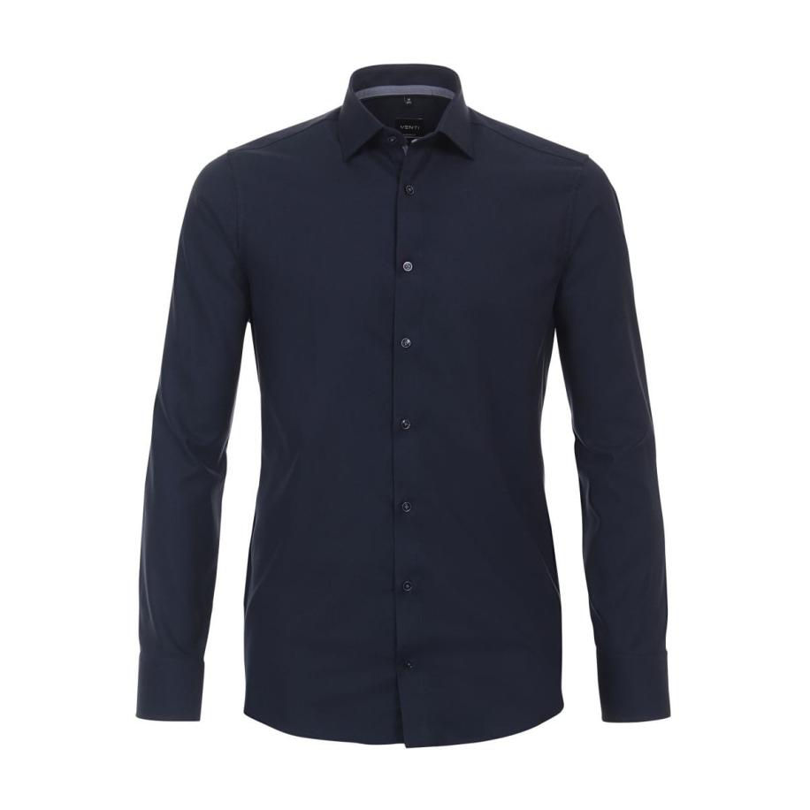 Venti Overhemd ML7 (72CM+) blauw Blauw