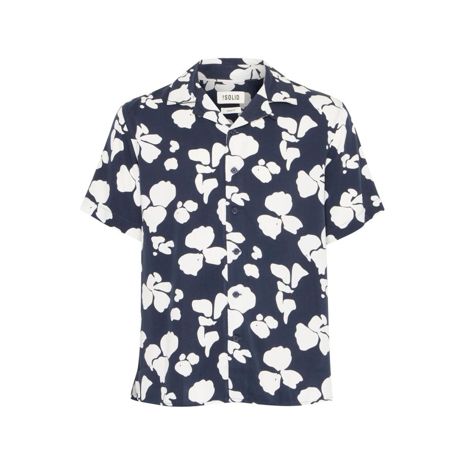 Solid !Solid Overhemd SDPACHA blauw -