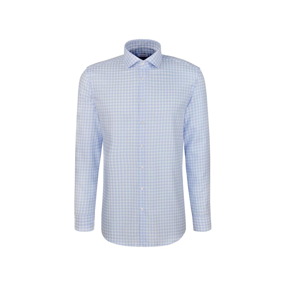 Seidensticker SEIDENSTICKER Zakelijk overhemd lichtblauw / wit -