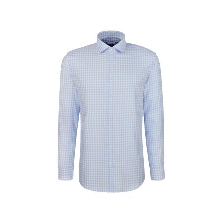 SEIDENSTICKER Zakelijk overhemd lichtblauw / wit