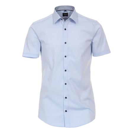 Venti Overhemd Korte mouw blauw
