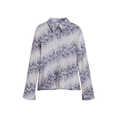 Desigual Desigual Blouse chocoladebruin / sering / violetblauw / pastellila