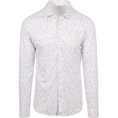 Desoto Overhemd Fundamental Vibes Print Multicolour