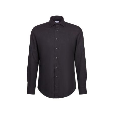 SEIDENSTICKER Zakelijk overhemd SMART FLANNELS grijs