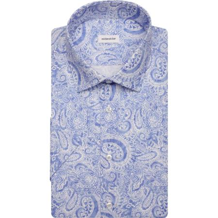 Seidensticker Overhemd Korte mouw blauw