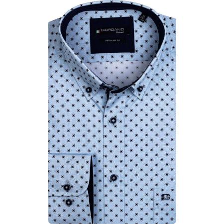 Giordano Overhemd blauw, Motief