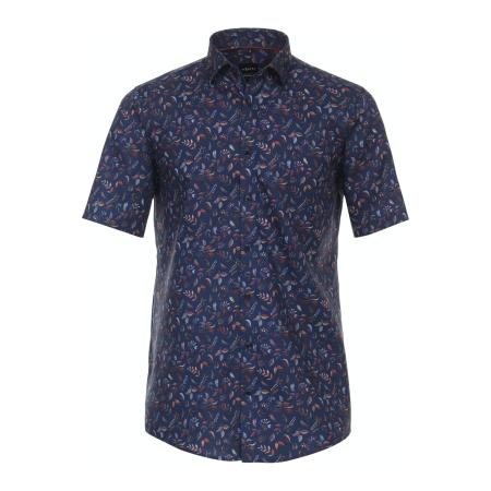 Venti Overhemd Korte mouw blauw