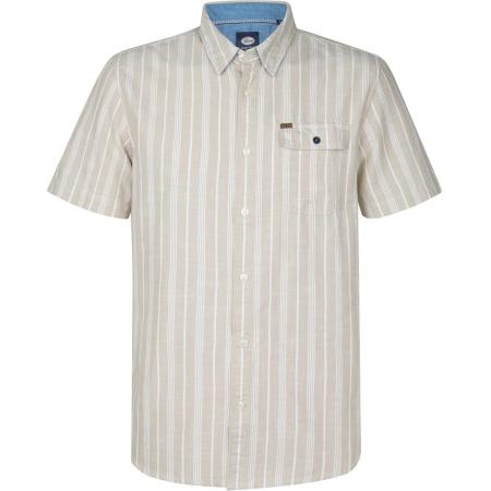 Petrol Overhemd Turtlevista Beige