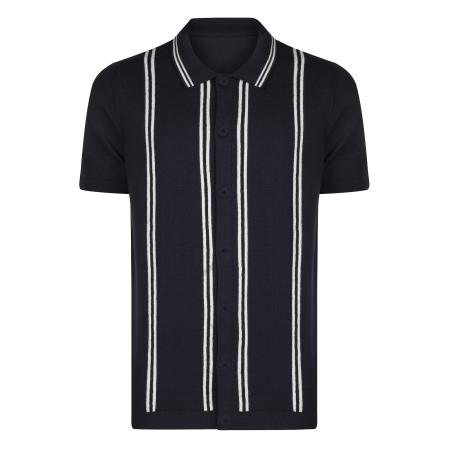 Felix Hardy Felix Hardy Overhemd navy / wit