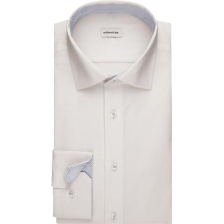 Seidensticker Overhemd ML6 (vanaf 68 CM) wit