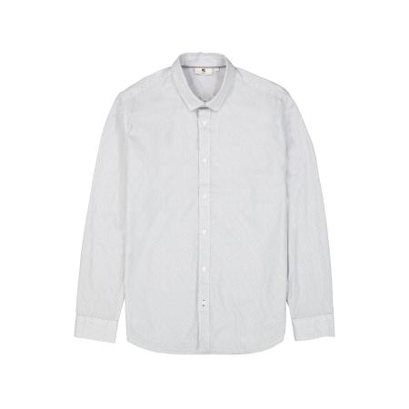 Garcia GARCIA Overhemd lichtblauw / wit