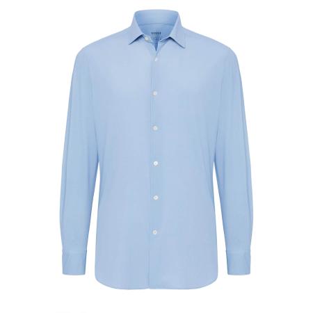 Boggi Milano Boggi Milano Zakelijk overhemd lichtblauw