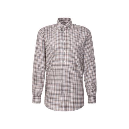 SEIDENSTICKER Zakelijk overhemd beige / bruin