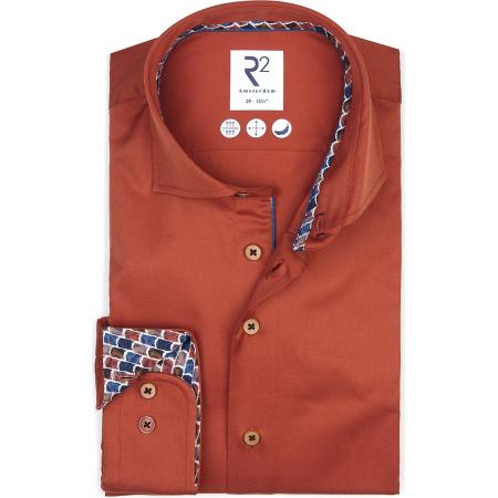 R2 Amsterdam Overhemd, Effen