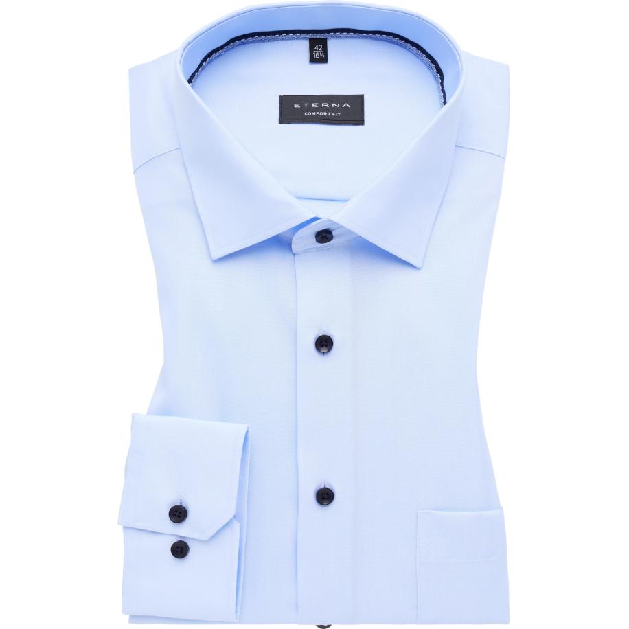 ETERNA Overhemd Extra kort (ML5) hemelsblauw Blauw
