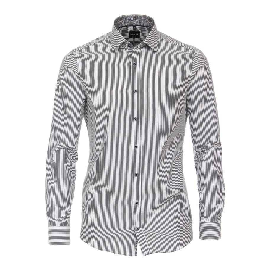 Venti Overhemd ML7 (72CM+) blauw Blauw