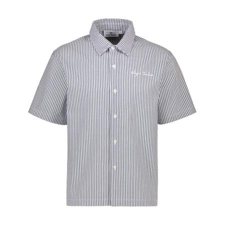 Sergio Tacchini Overhemd smoky blue / wit