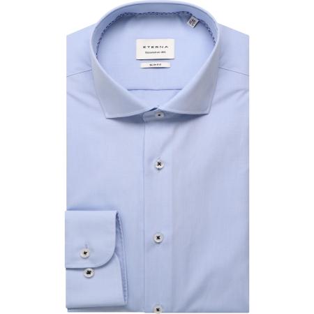 ETERNA Overhemd ML6 (vanaf 68 CM) lichtblauw