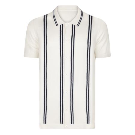 Felix Hardy Felix Hardy Overhemd navy / wit