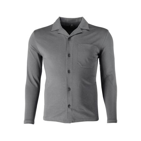 Marvelis Casual Sweatjacket grijs, Effen