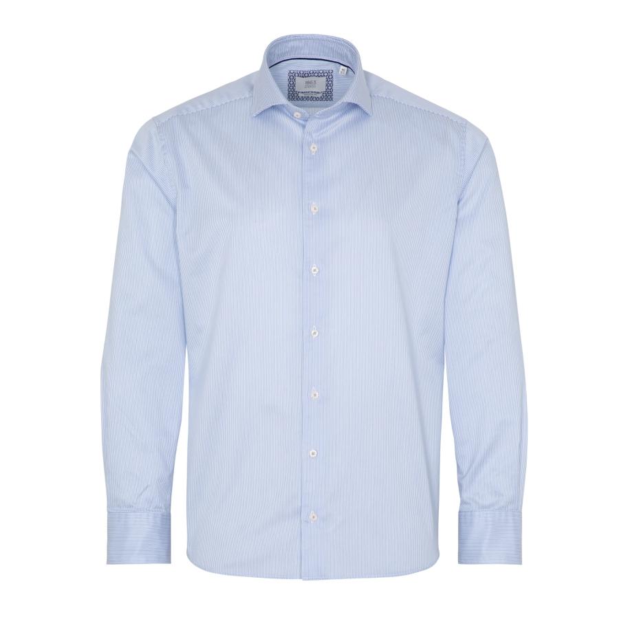 Eterna ETERNA Overhemd blauw / lichtblauw -
