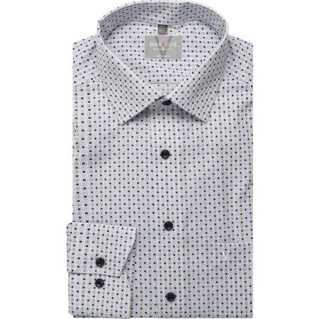 Marvelis Overhemd blauw, Motief