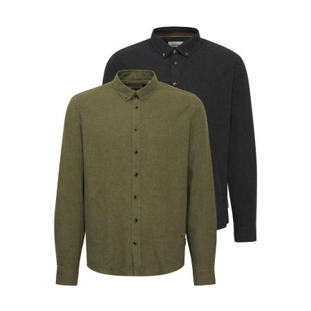 Blend BLEND Overhemd kaki / zwart