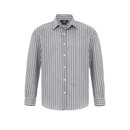 Antioch Antioch Overhemd grijs / wit