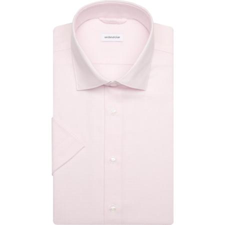 Seidensticker Overhemd Korte mouw roos