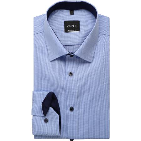 Venti Overhemd ML6 (vanaf 68 CM) blauw