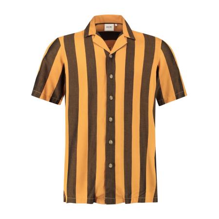 Shiwi Shiwi Overhemd Cooper oranje / zwart