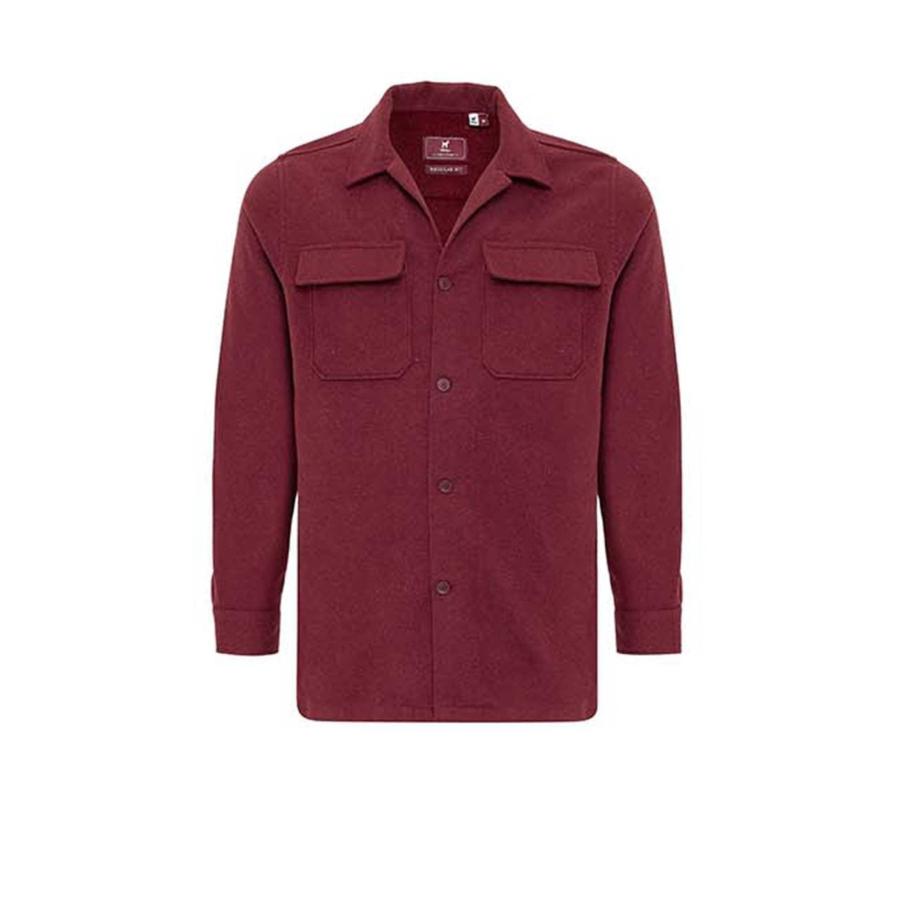 Williot Williot Overhemd bordeaux -