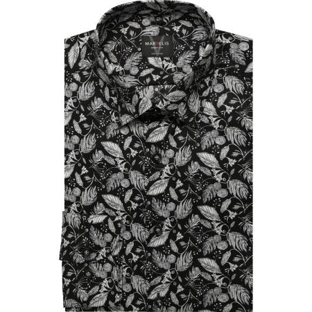 Marvelis Overhemd ML6 (vanaf 68 CM) zwart