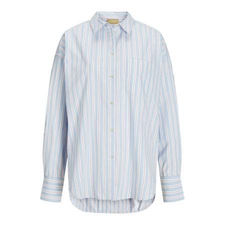 JJXX JJXX Blouse JXJAMIE lichtblauw / rood / wit