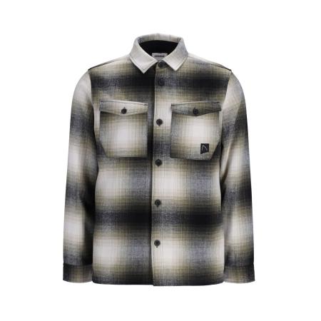 Chasin' CHASIN Overhemd Stryke Montreal groen / zwart / wit