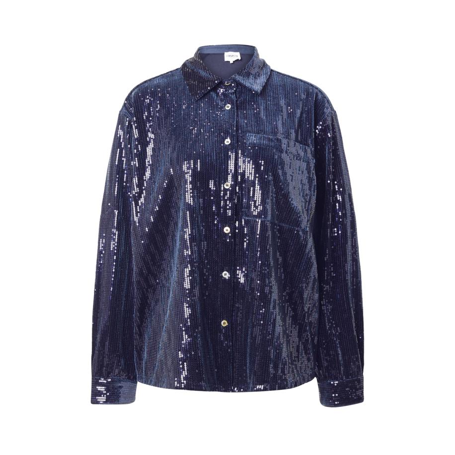 FRNCH PARIS FRNCH PARIS Blouse MAELLE ultramarine blauw -