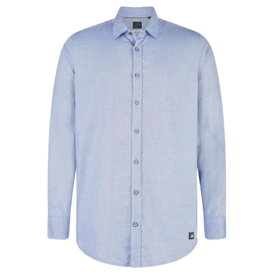 HECHTER PARIS HECHTER PARIS Zakelijk overhemd blauw -