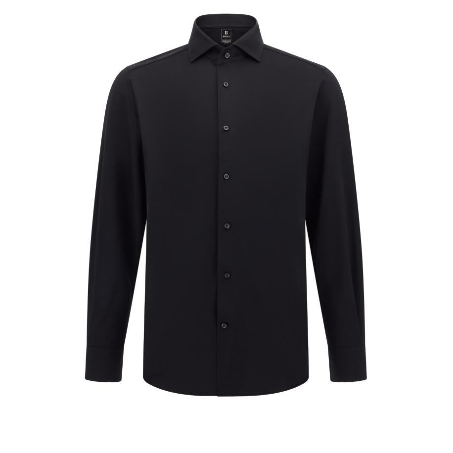Boggi Milano Boggi Milano Overhemd zwart -