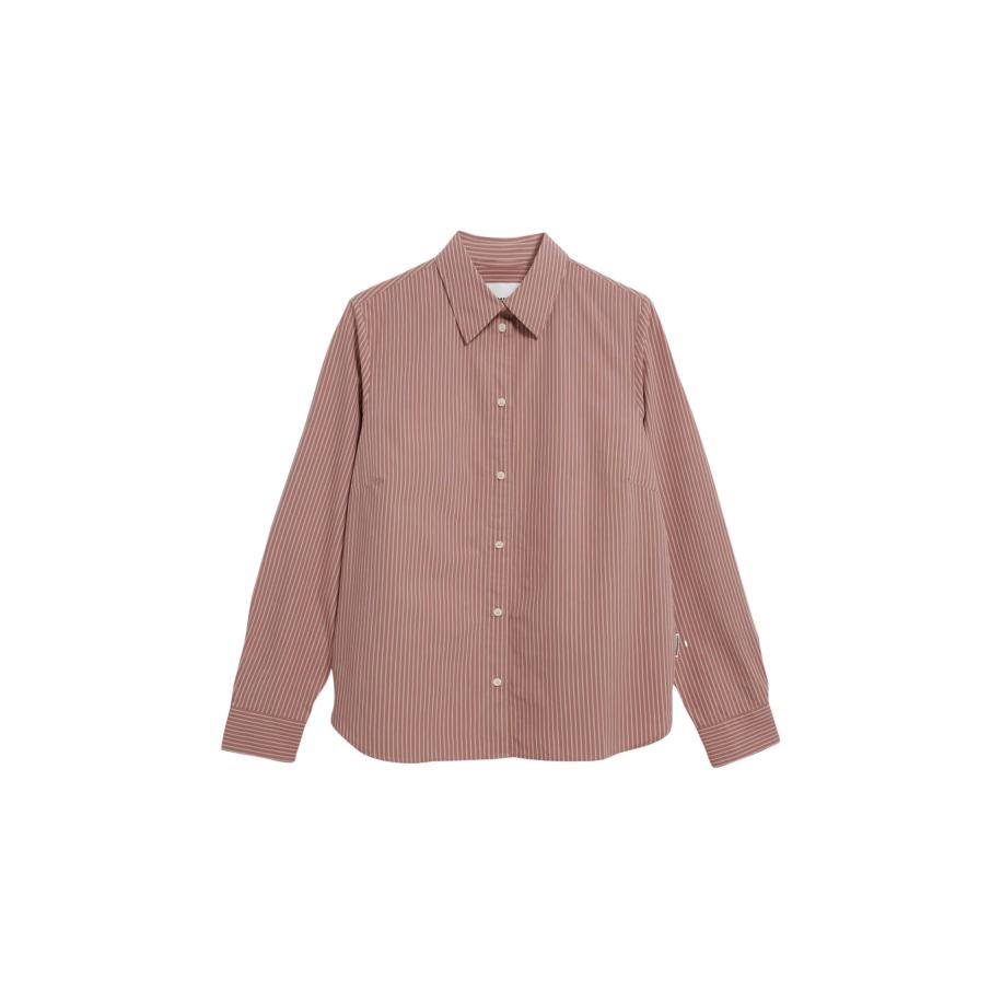 Armedangels ARMEDANGELS Blouse LOUILAA lichtbeige / donkerbeige -