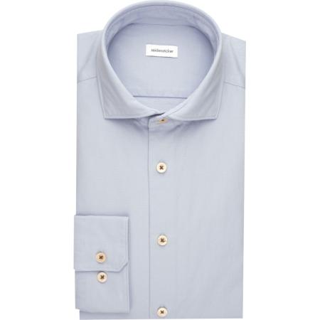 Seidensticker Smart Casual Overhemd lichtblauw, Effen