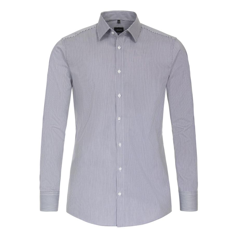 Venti Overhemd ML7 (72CM+) blauw Blauw