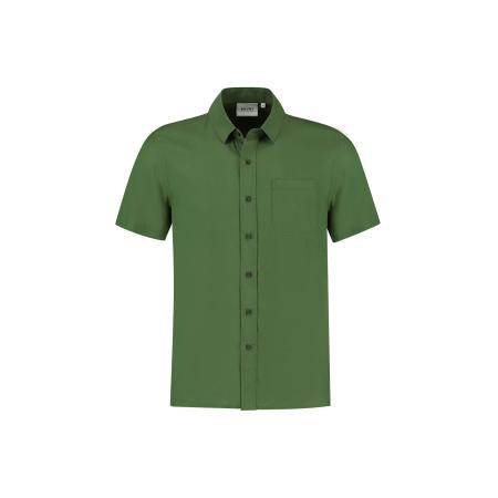 Shiwi Shiwi Overhemd Ethan groen