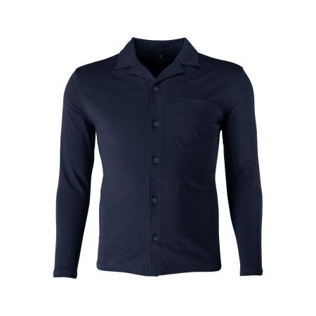 Marvelis Casual Sweatjacket nachtblauw, Effen