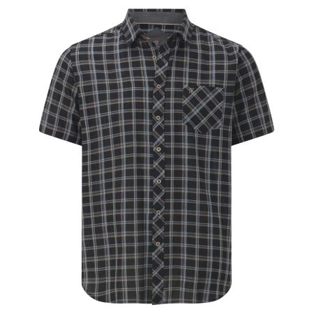 jan vanderstorm Jan Vanderstorm Overhemd bruin / zwart / wit