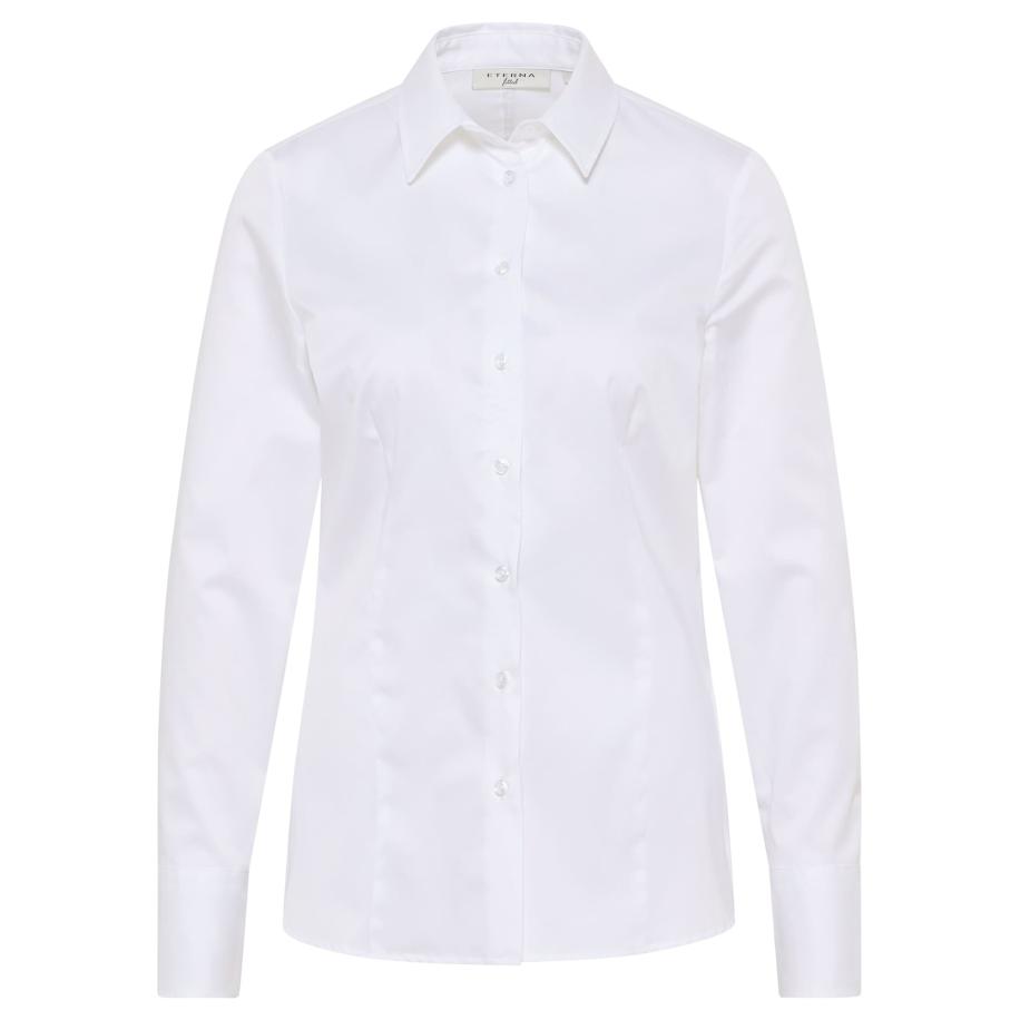 Eterna ETERNA Blouse FITTED wit -