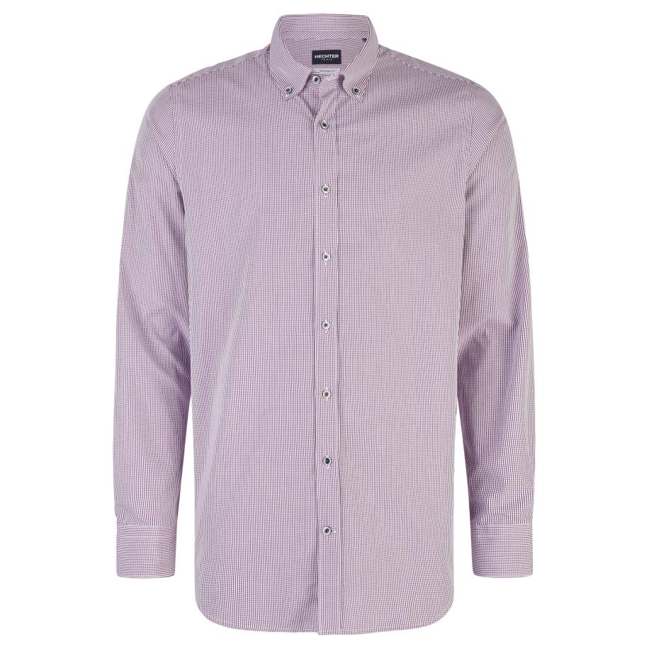 HECHTER PARIS HECHTER PARIS Zakelijk overhemd bessen -