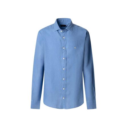 Hackett London Hackett London Overhemd Ess lichtblauw