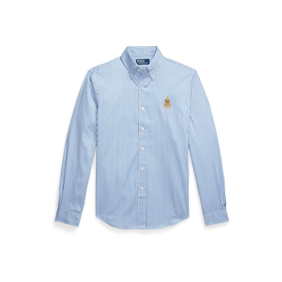 Polo Ralph Lauren Overhemd blauw / wit Blauw