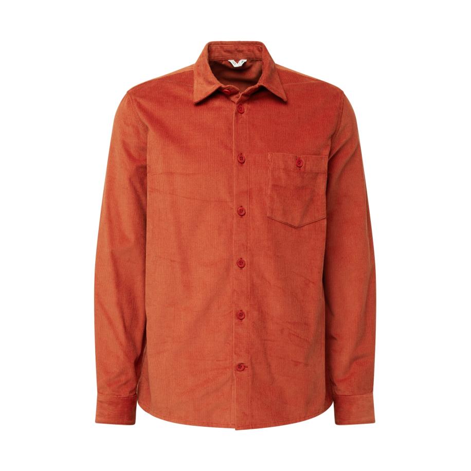 MELA Overhemd Nimit donkerrood Oranje