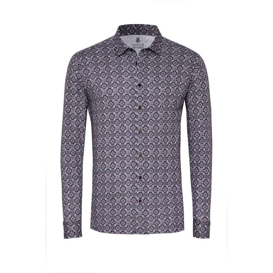 Desoto Jersey shirt, Motief Multicolor